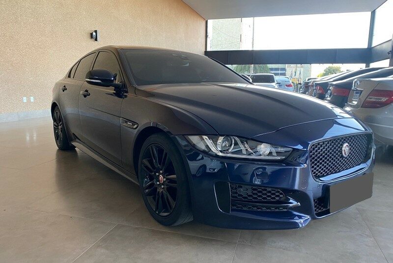 JAGUAR XE 2.0 16V INGENIUM P250 GASOLINA R-SPORT 4P AUTOMÁTICO ANO 2018 COR AZUL