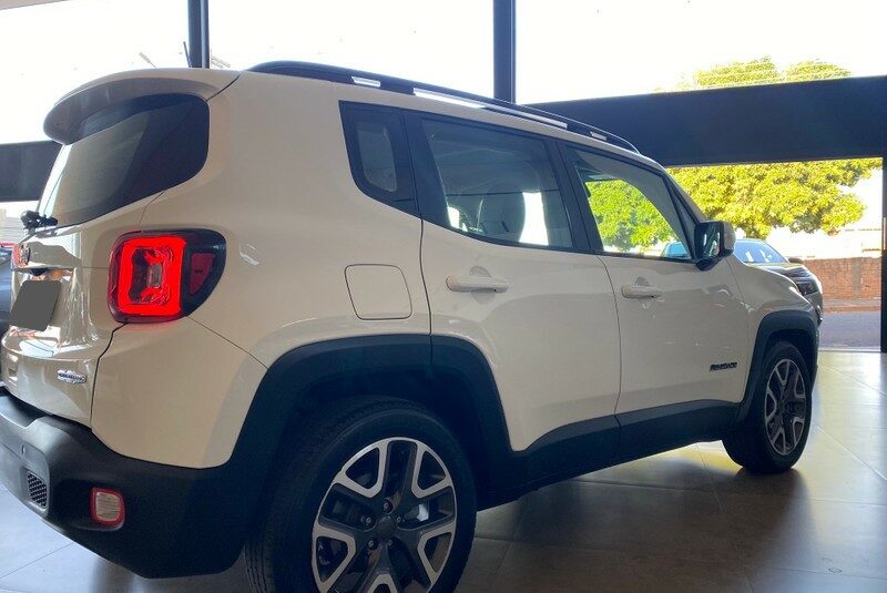 RENEGADE 1.8 16V FLEX LONGITUDE 4P AUTOMÁTICO ANO 2020 COR BRANCO